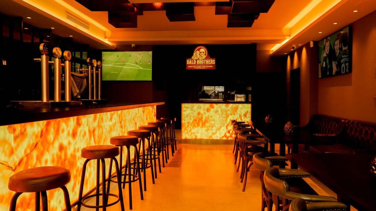 Bald Brothers interior